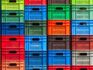 Plastic Bins and Crates